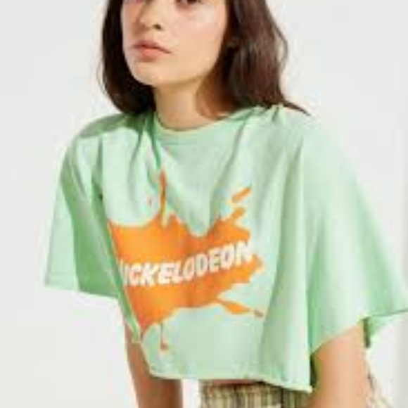 Urban Outfitters Tops - NWT UO Nickelodeon Crop Tee Junk Food